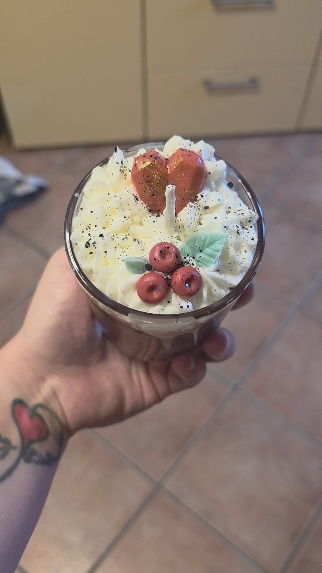 Kirschglitzer Wölkchen 🍒