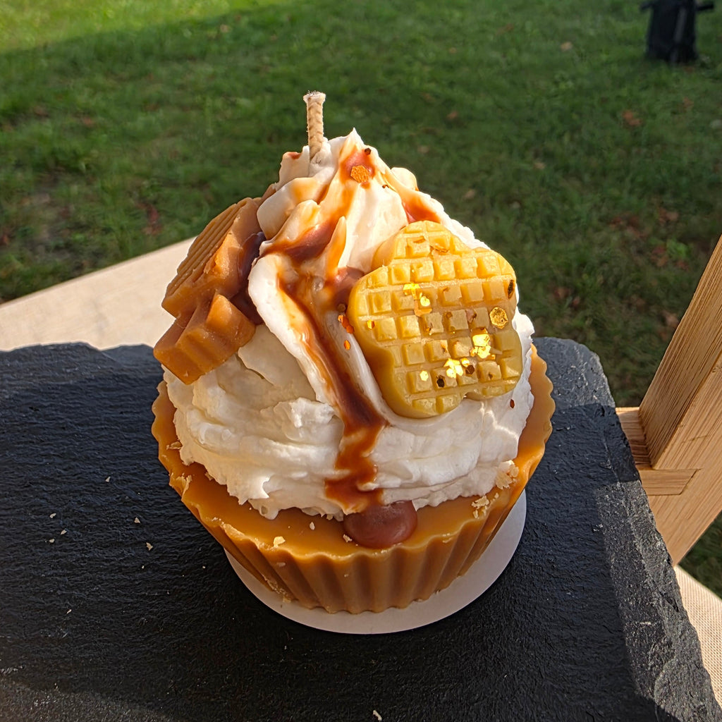 Caramel Love Cupcakekerze – Süße Auszeiten für dein Zuhause