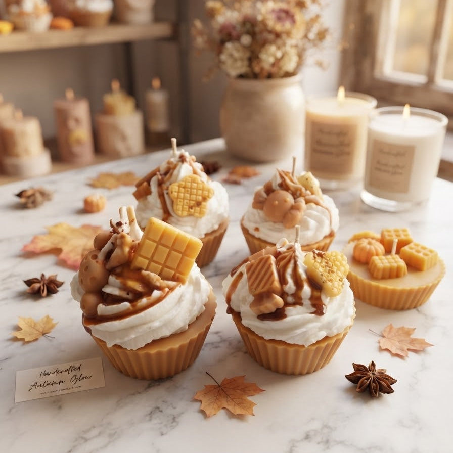Caramel Love Cupcakekerze – Süße Auszeiten für dein Zuhause