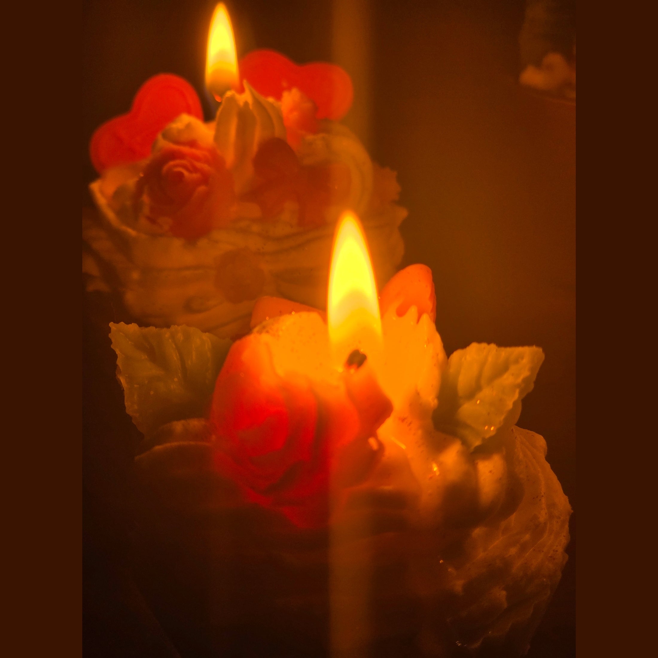 Cupcake-Duftkerze "Rosalie"