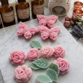 Peony Petals Duftmelts – Handgemachte Pfingstrosenmelts aus Sojawachs | LichtleinLiebe