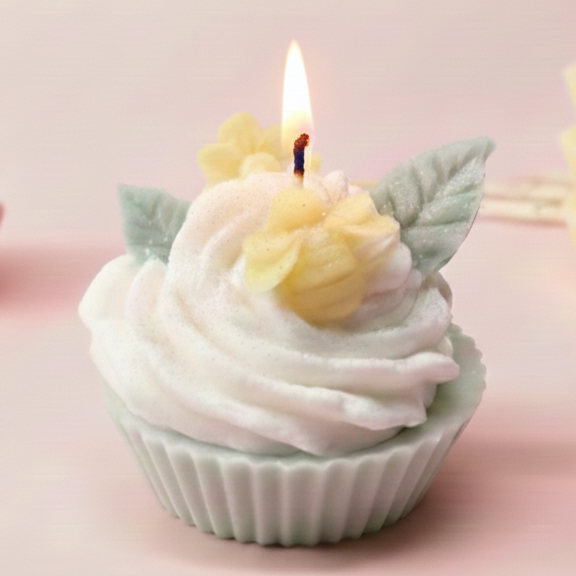 Cupcake-Duftkerze "Honeybloom"